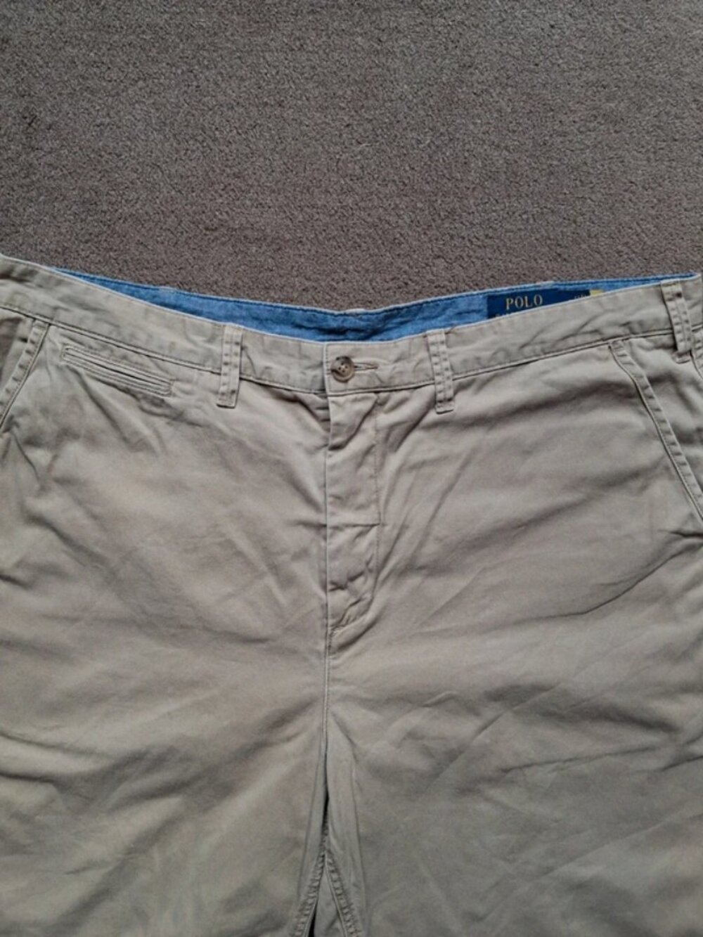 Polo Ralph Lauren Men's Beige Chino Shorts 40W - Picture 3 of 5